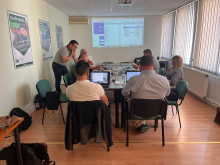 Térinformatika gyakorlat a QGIS szoftverben Szekszárdon, az AEDIH 2025.05.14-i képzésén