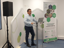 Dr. Hermann Tamás, az AEDIH projektmenedzsere