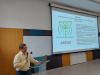 dr. Hermann Tamás ismertette az AEDIH projekt lehetőségeit is